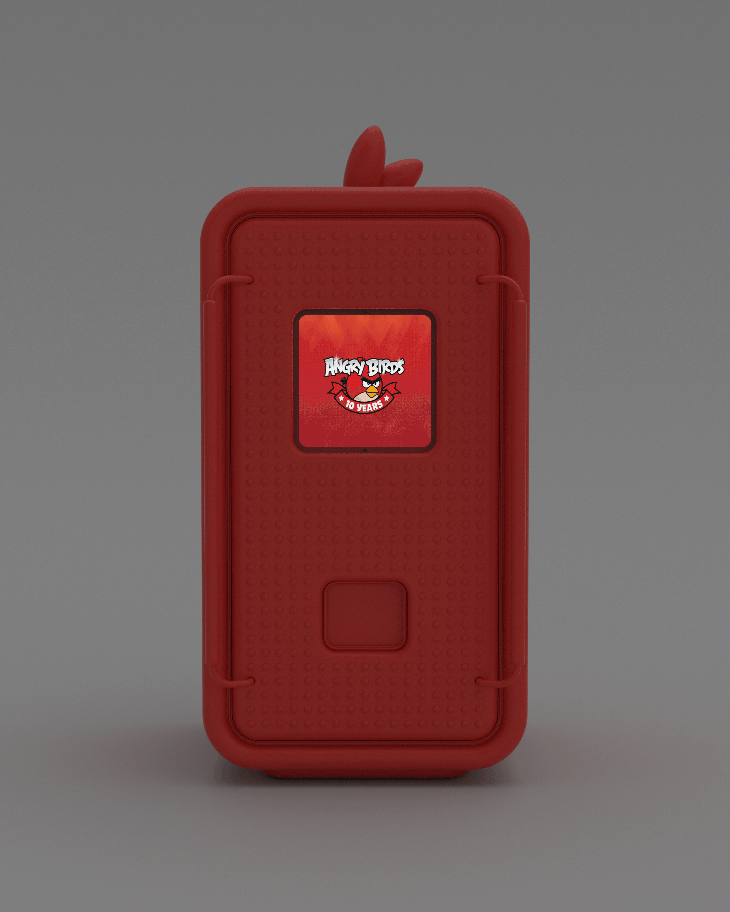 Angry Birds prize door mechanism — dispensing animation study