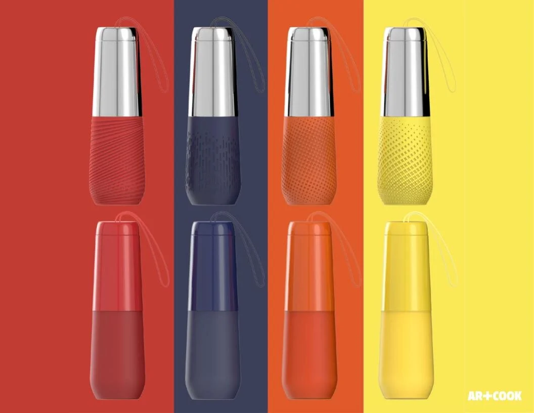 Art+Cook water bottle product design