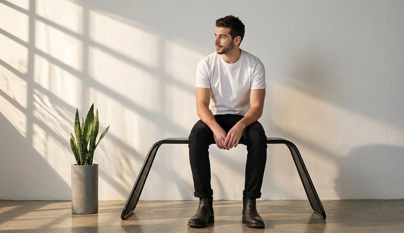 Bench — final product photography