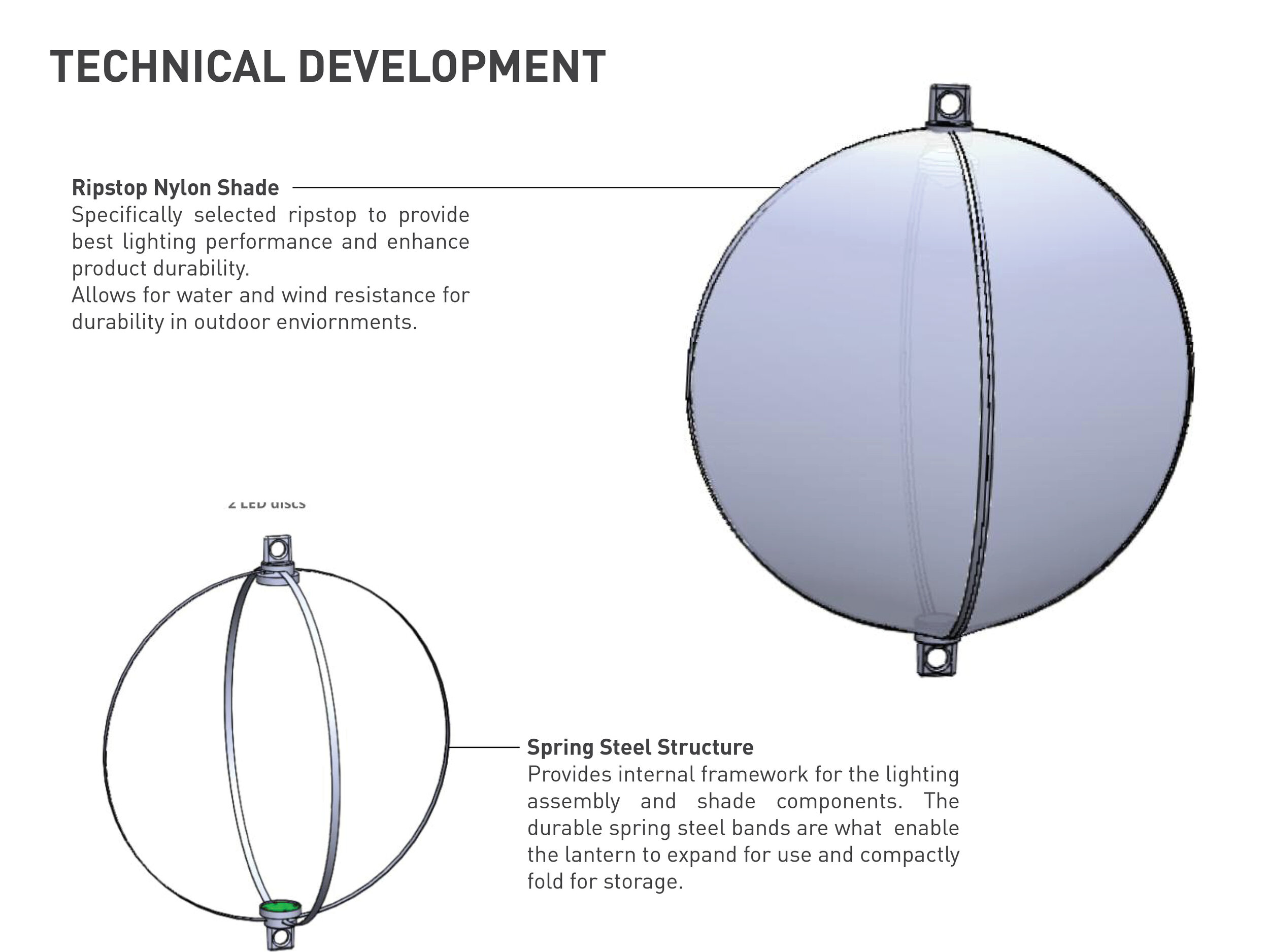 BioLite SiteLight XL — globe structure engineering