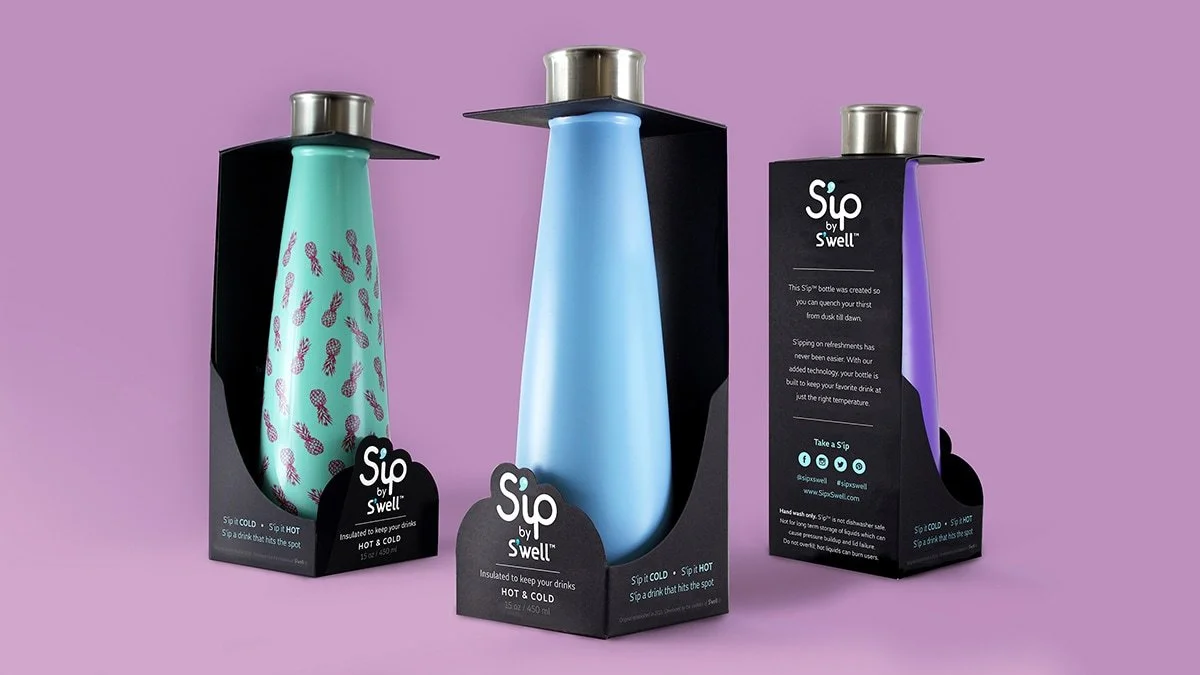 Swell Sip — product and packaging design by Geoff LaCorte