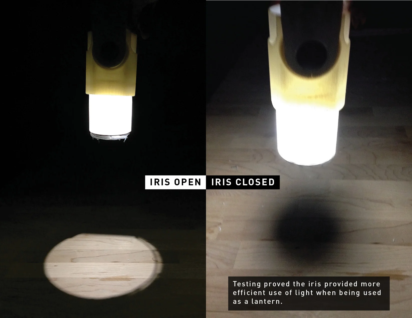 TRI LITE flashlight — final form refinement